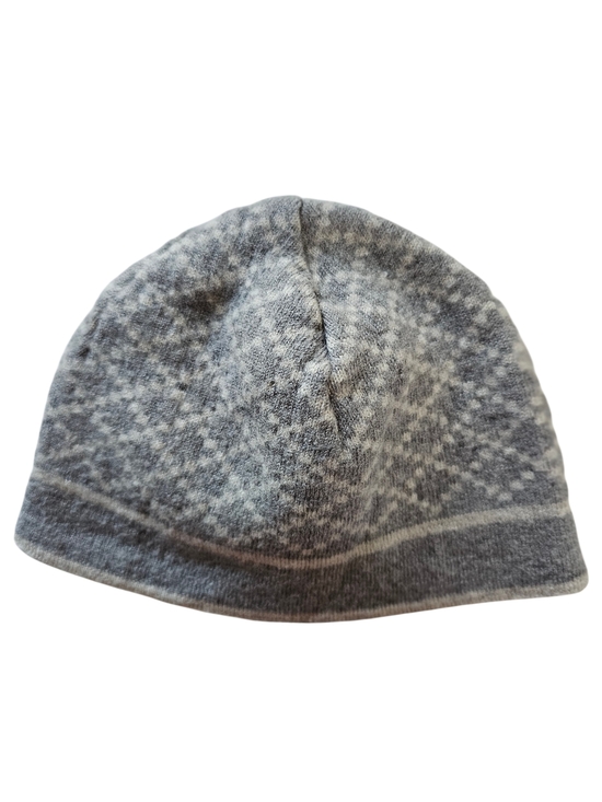 Gucci Other - Gucci Gray and Cream Patterned Knit Baby Beanie